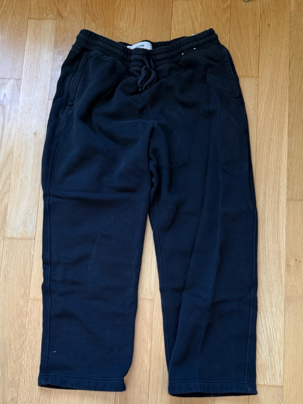 Hollister Black Drawstring Track Pants